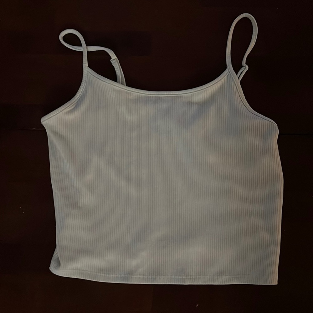 American Eagle crop top, mint green, blue, red size large and medium